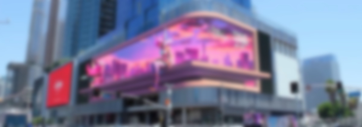 That Giant Wraparound LED Billboard In LA Already Running 3D Illusion Creative