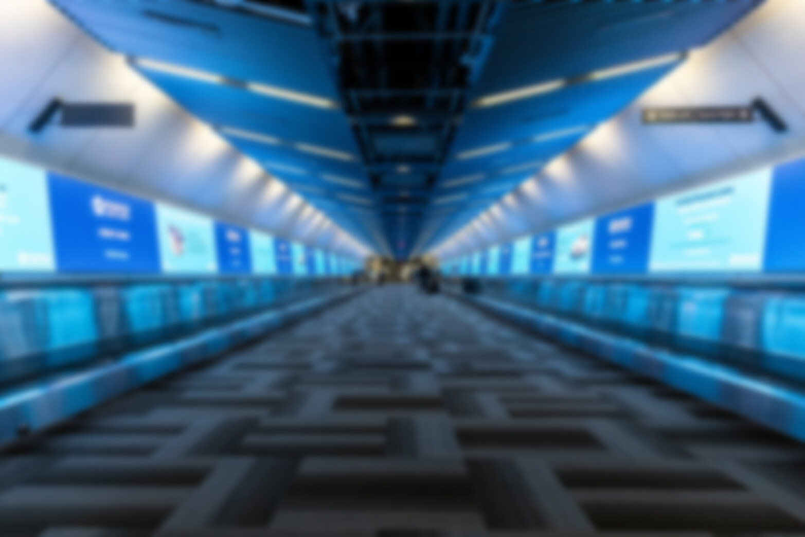 4,000 Sq. Ft. LED Tunnel Switches On With Credit Union’s Domination Campaign At Dulles Airport