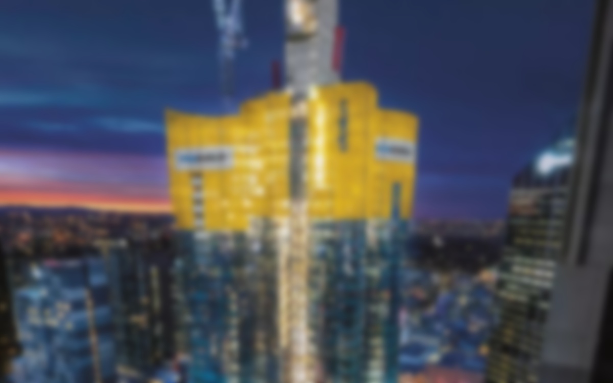 Printed Ad Tarps Swapped For Lightweight LED Displays On Construction Hoarding