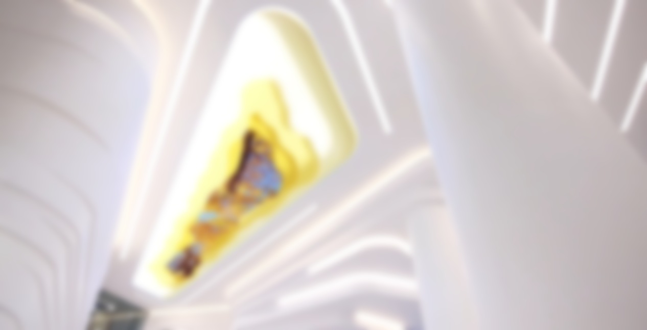 New LED Ceiling In Paris Office Block Works With Building’s Unique, Curvy Interior