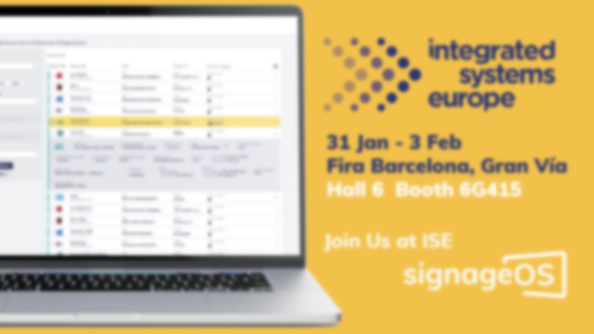 ISE Sixteen:Nine Mixer Sponsor Profiles: SignageOS