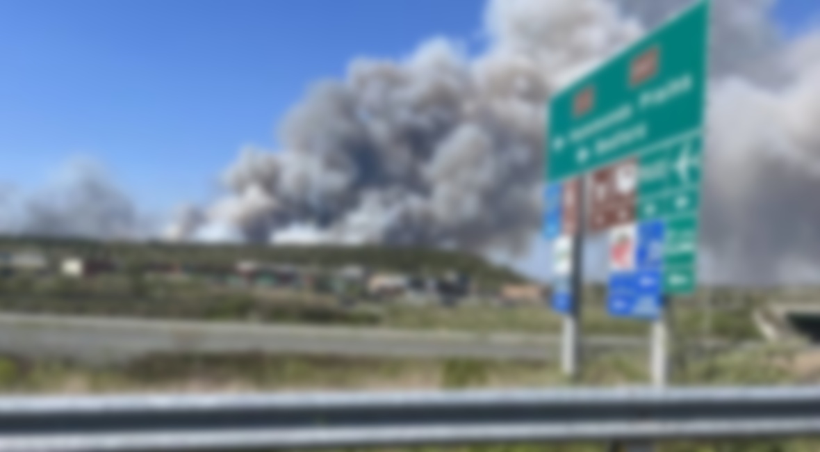 Big Wildfire Close By, But So Far No Threat To Sixteen:Nine World HQ