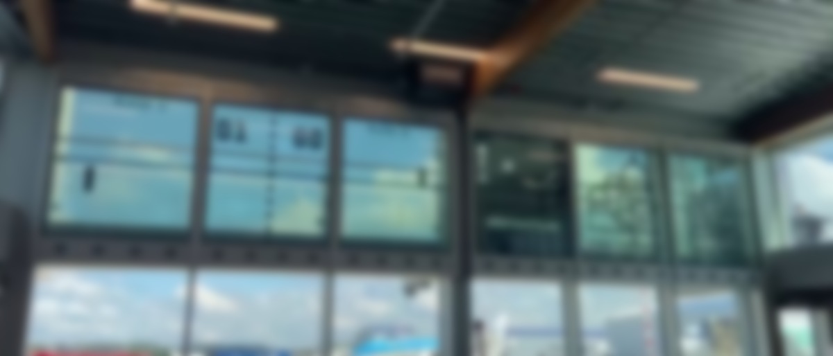 Dutch Smart Glass Lets Air Travelers Play Pong, Grows Biophilic Leaves As Active Glare Control