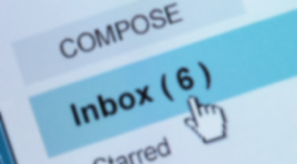 Are You Getting New Post Emails - Computer Monitor screen, concept of email