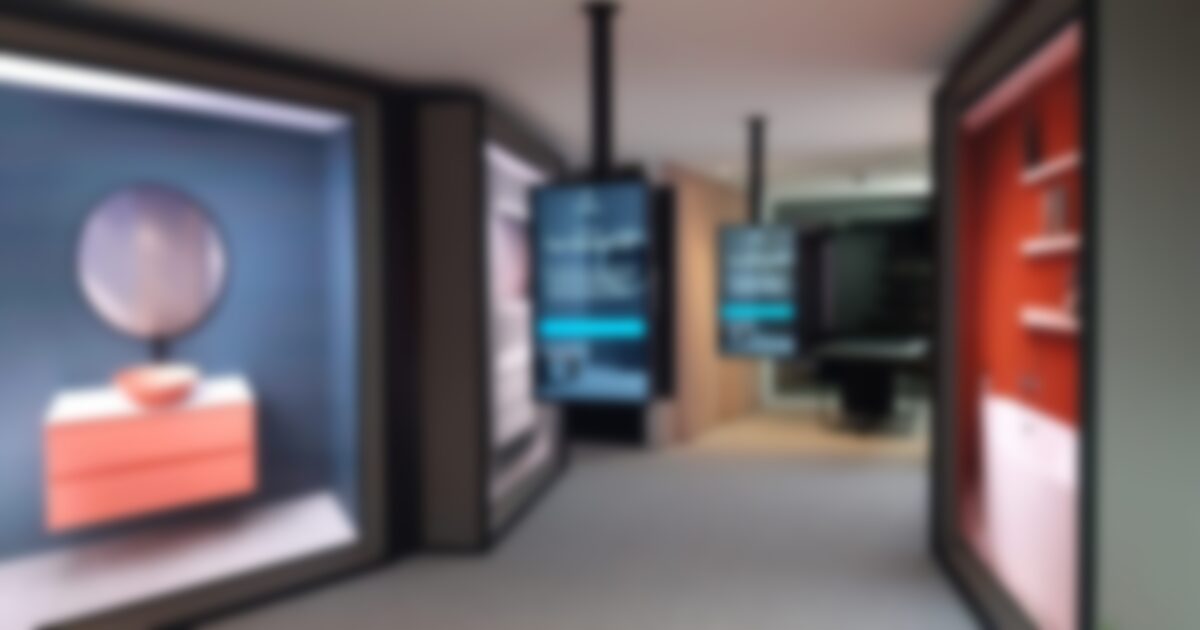 Belgian Firm Uses Big LED To Help Customers Build And Visualize Their Dream Bathrooms