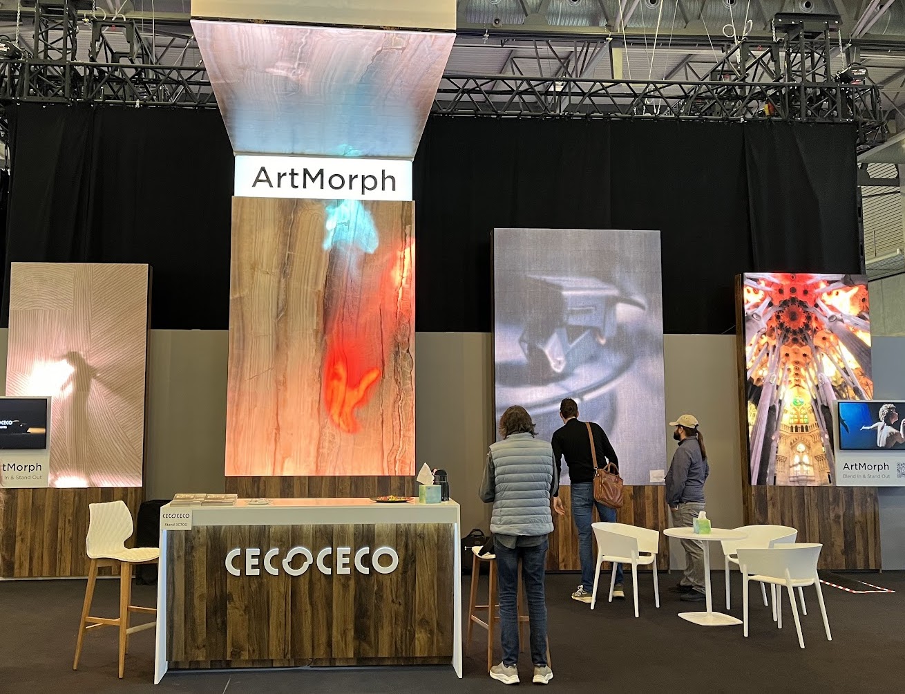 A Closer Look At CECOCECO’s LED-backed Wall Finishes