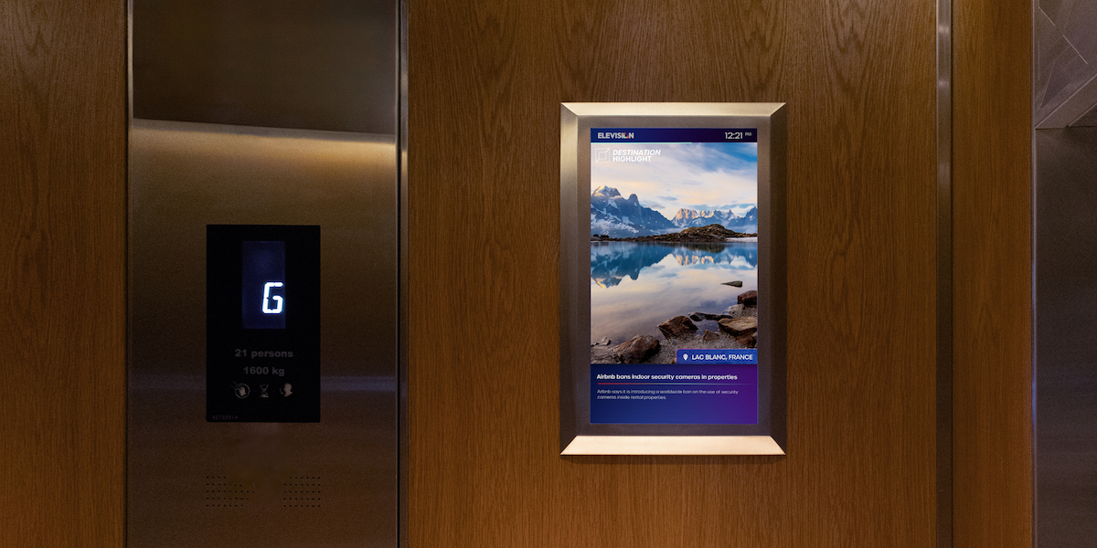 Dubai’s Elevision Expands Its Lift Screen Network To UK Market