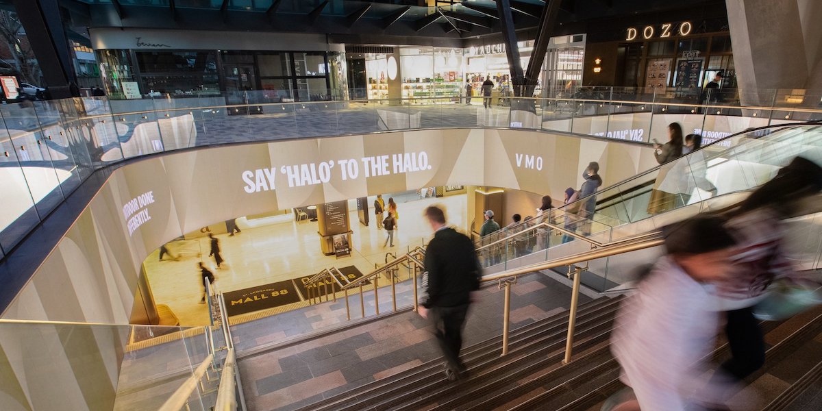 New Sydney Retail Development Has What’s Touted As Biggest Curved LED Screen In Southern Hemisphere