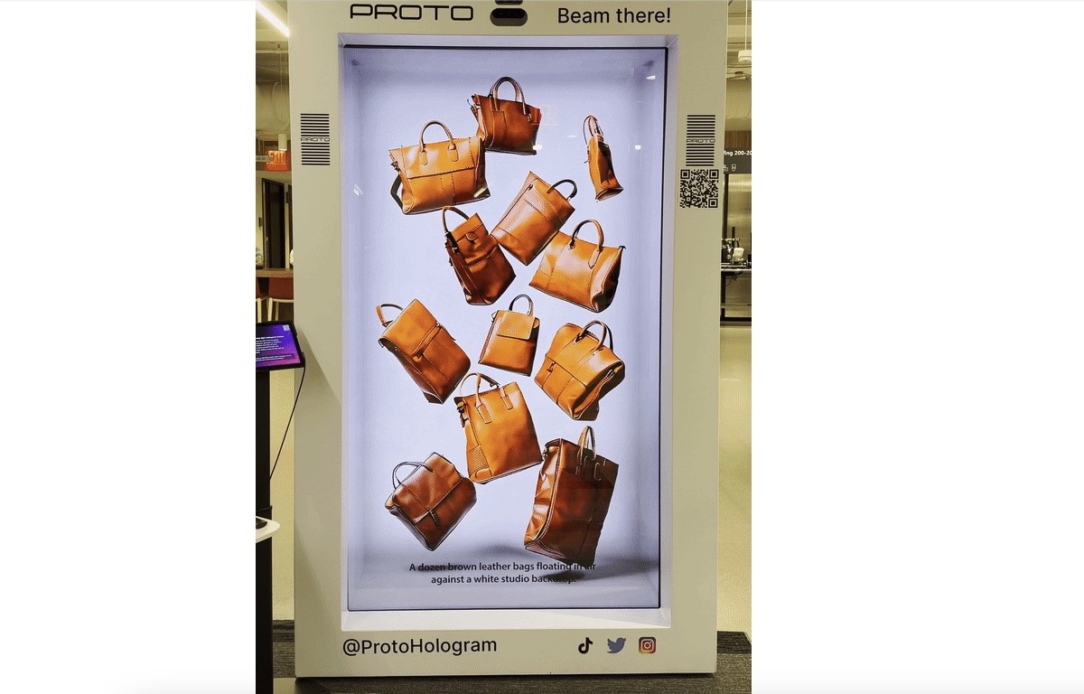 Proto, Amazon Web Services Collaborate On Text To Hologram(ish) Displays For Retail