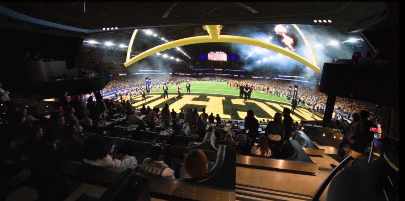 New Cosm LED-Driven Shared Reality Venues Put Sports Fans In Primo Virtual Seats At Live Games -