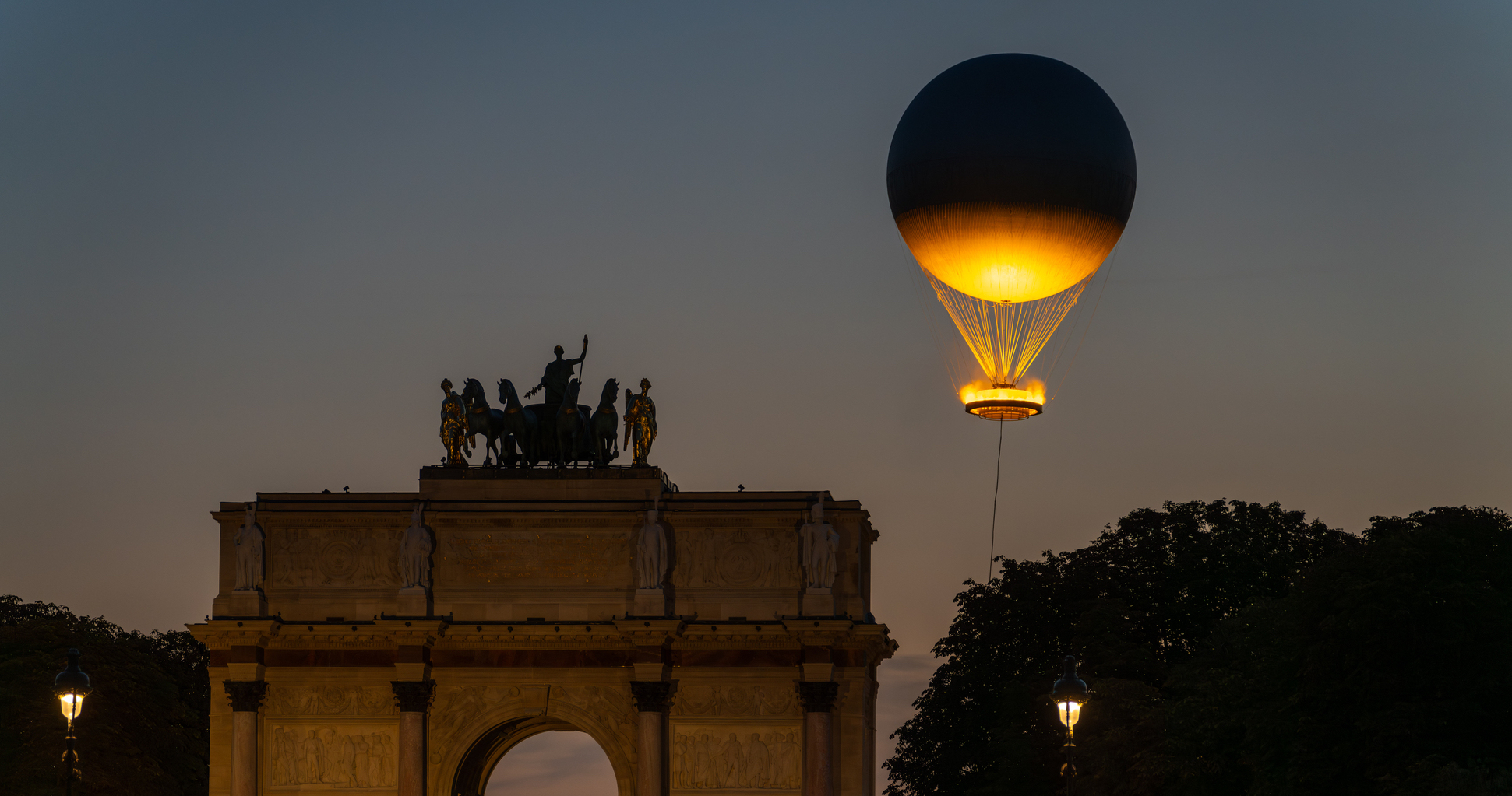 The Olympics Flame In Paris Is Water Vapor Illuminated By LED Lights