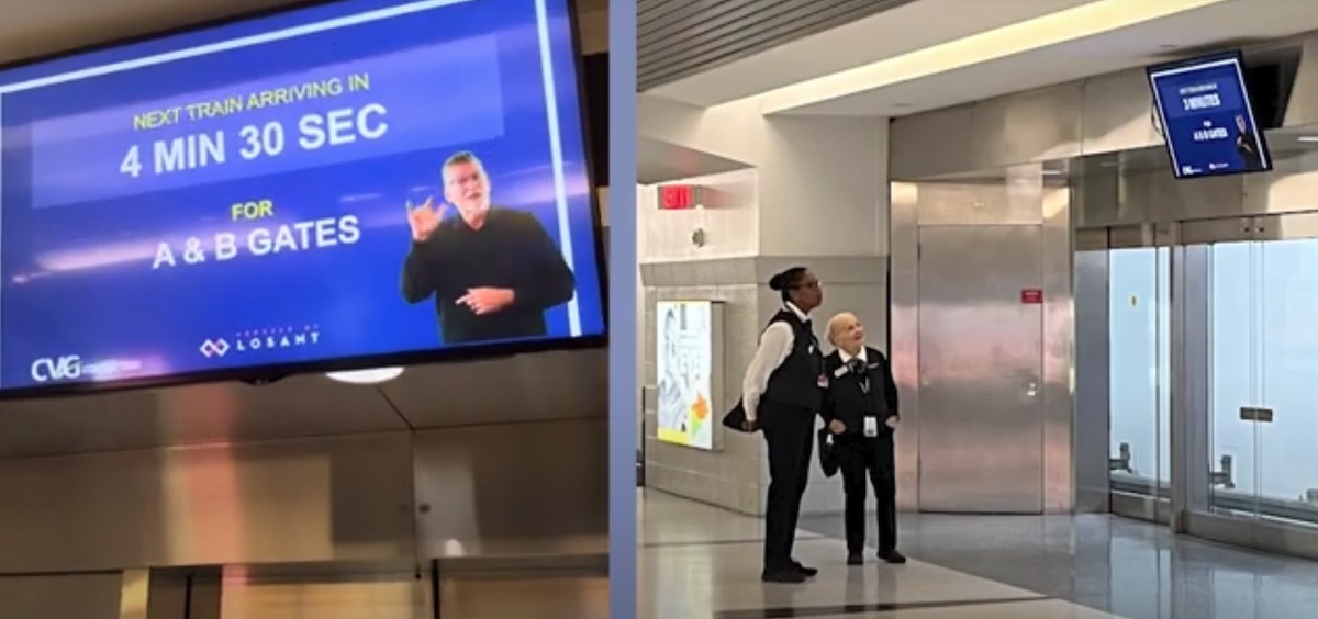 Local Miami Government Funds Test Of Real-Time, AI-based American Sign Language Messaging On Airport Digital Signage -