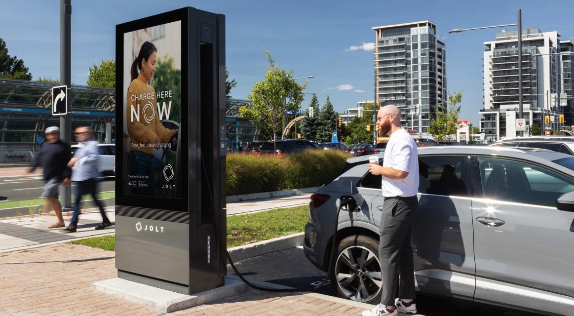 DOOH-Driven EV Charging Network Starts Rollout In Canada; Prospects Shaky Based On History Of These Efforts -