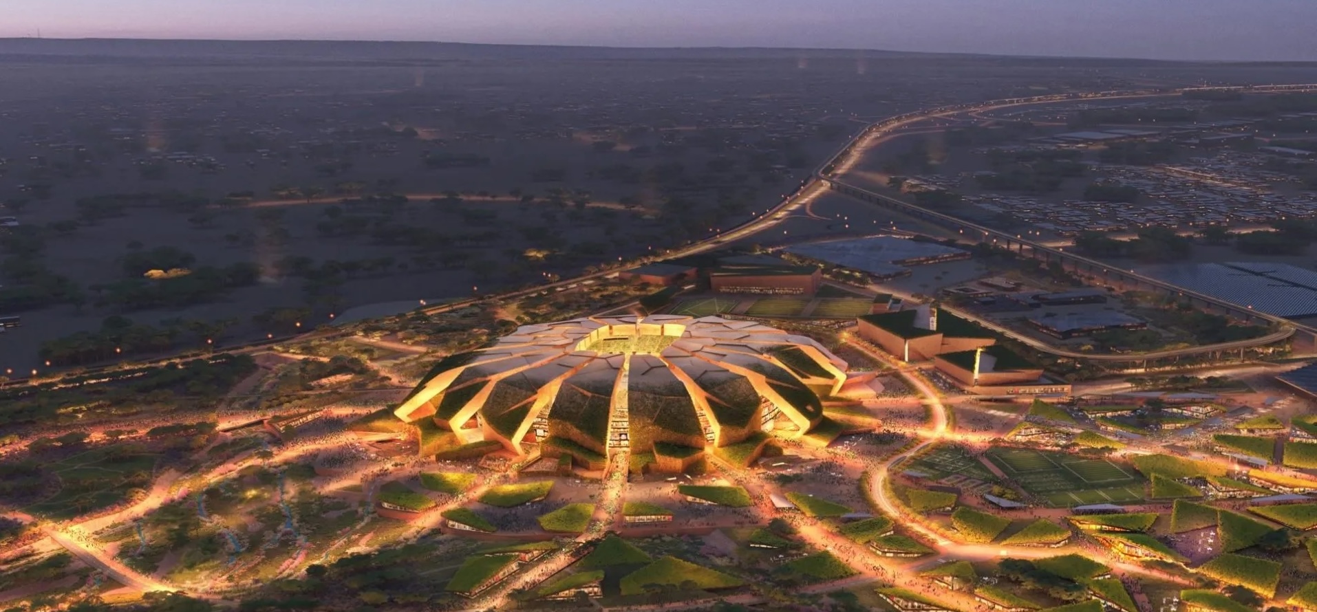 A LOT Of LED Planned For Inside Of New Saudi Mega-Stadium Outside Riyadh