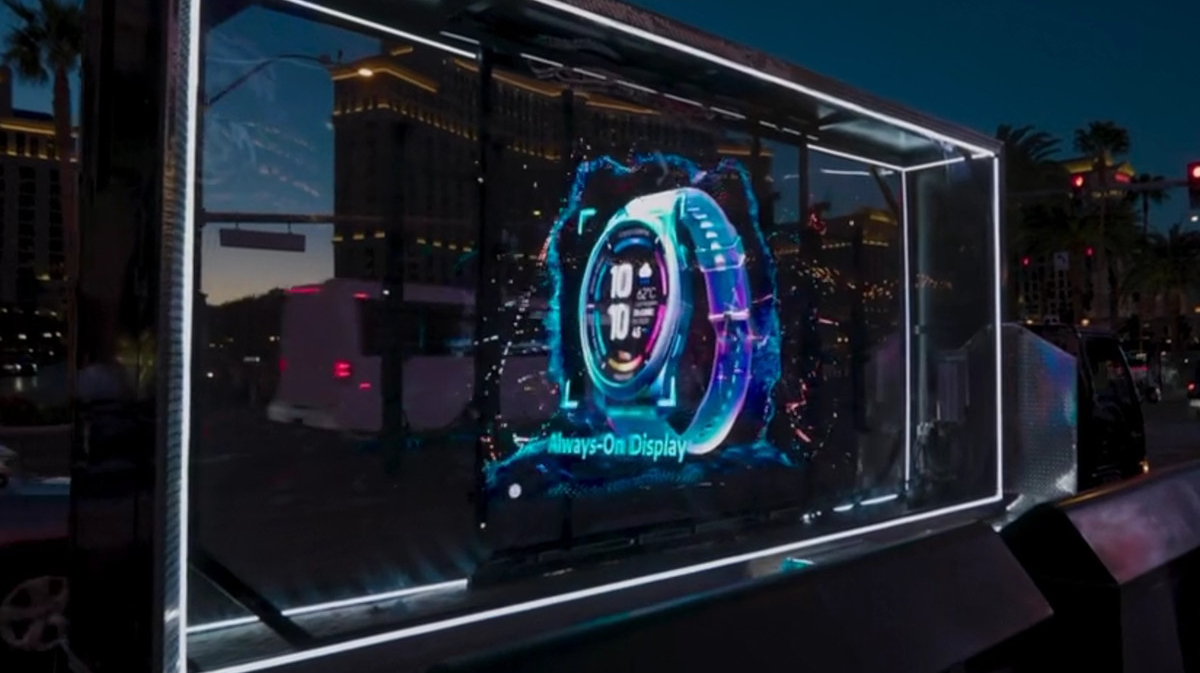 The "Holographic Truck" in action (Image: Screenshot/Firefly)