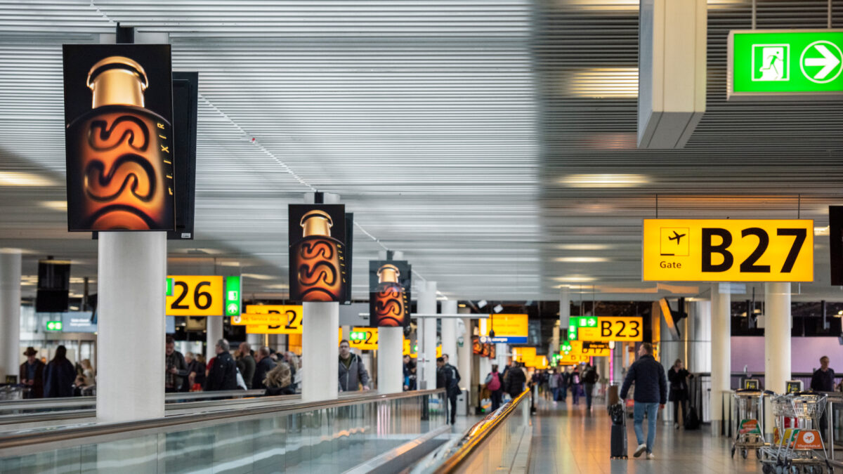 Amsterdam’s Giant Schiphol Airport Switches On Programmatic For Its Internally-Run DOOH Media Network