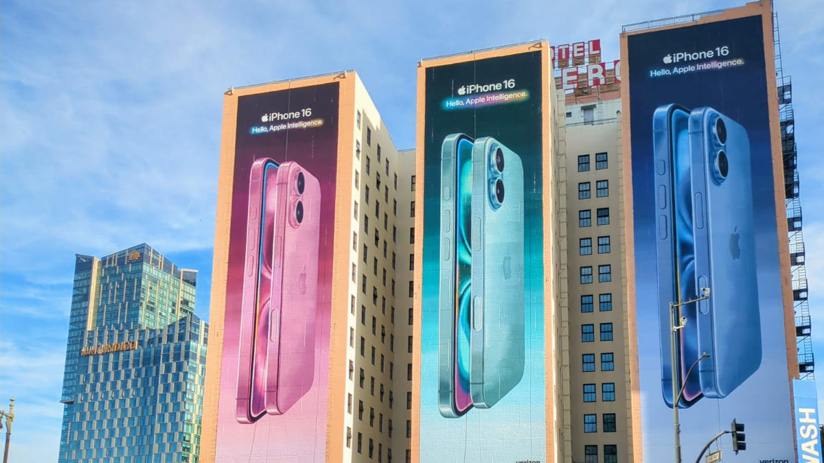 U.S. OoH Advertising Hits Record $1.98B in Q1 - Apple mural in DTLA (Image: invidis) Apple mural in DTLA (Image: invidis)