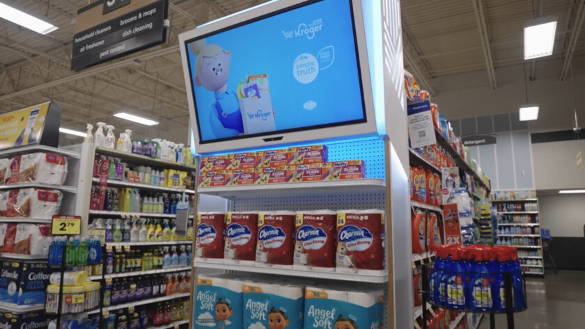 Kroger's new display network (Image: Kroger)
