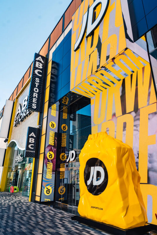JD Sports on the Las Vegas Strip (Image: JD Sports)