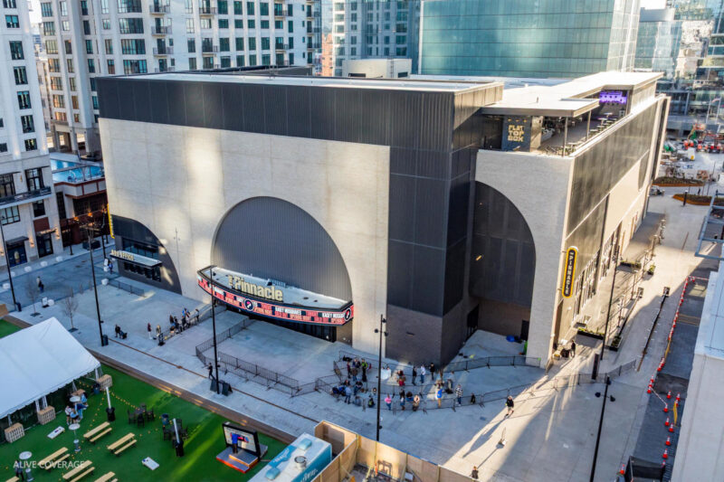 The Pinnacle at Nashville Yards (Image: SNA Displays)