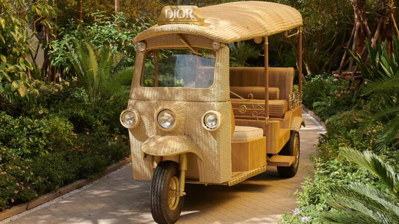 Dior Gold House in Bangkok (Photo: Dior)