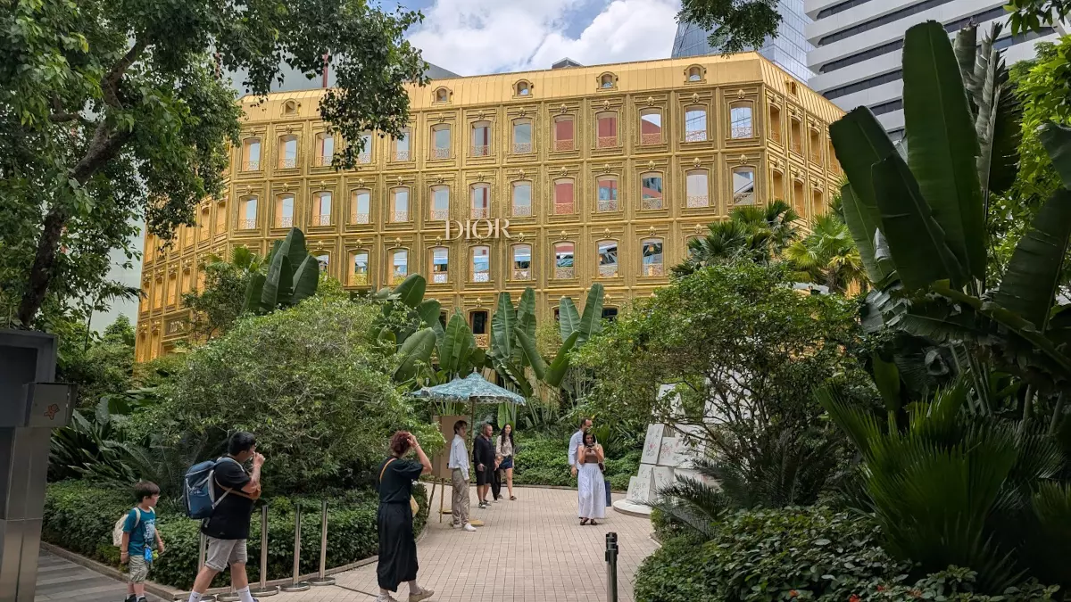 Dior Gold House in Bangkok (Photo: invidis)
