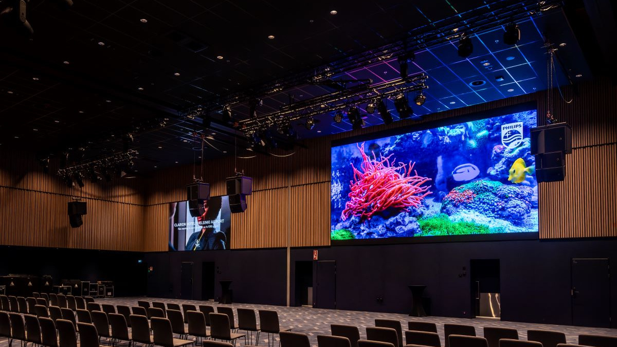 LED wall from the Philips Public 7000 Serie (Image: PPDS)