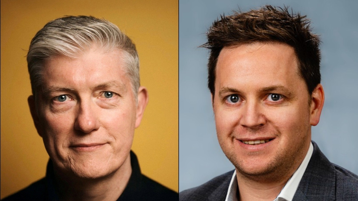 Jason Cremins, former CEO of Signagelive (left), and Jeff Weitzman, Group CEO Navori Labs Group (Photos: Navori Labs Group/Signagelive)