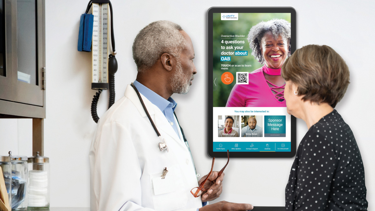 Healthcare DooH Leader Patient Point Acquired by New Investor - Patient Point's screen network extends across 30,000 physician offices in the U.S. (Image: PatientPoint) Patient Point's screen network extends across 30,000 physician offices in the U.S. (Image: PatientPoint)