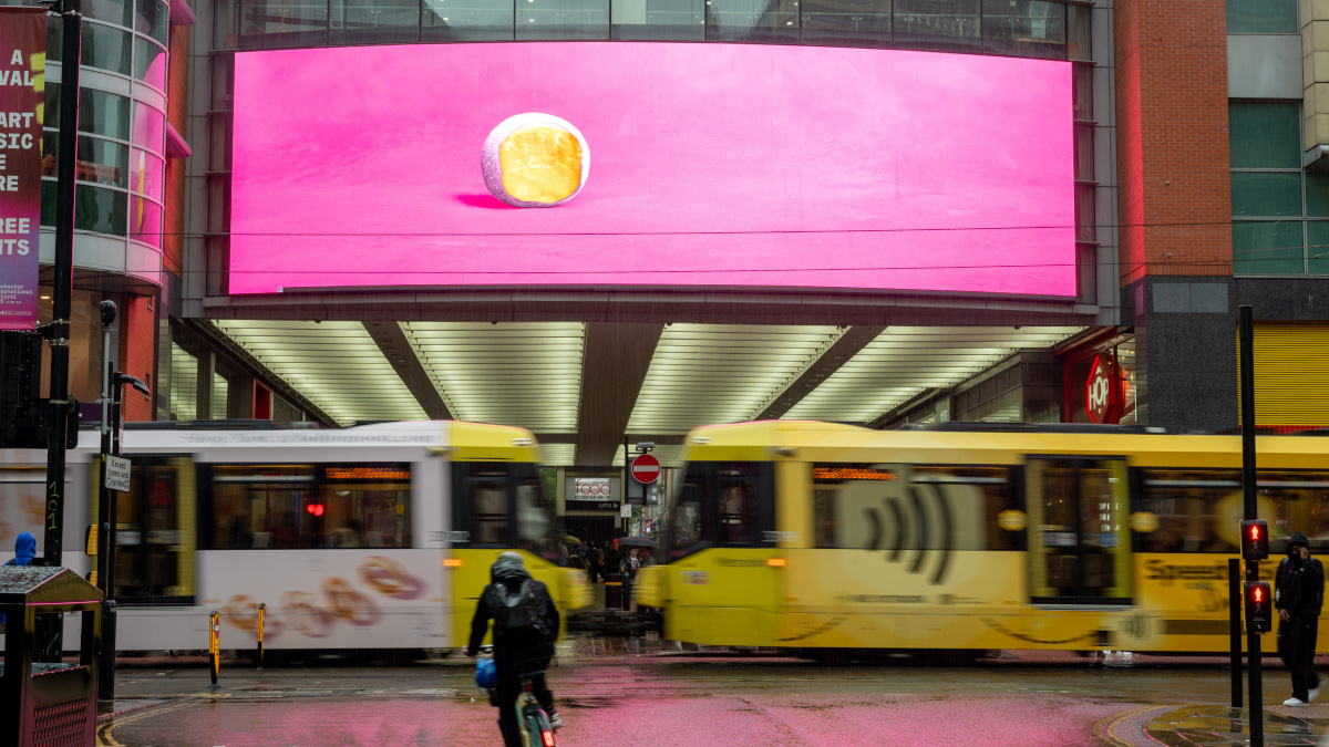 Screen at The Arndale in Manchester. (Image: Ocean Outdoor)