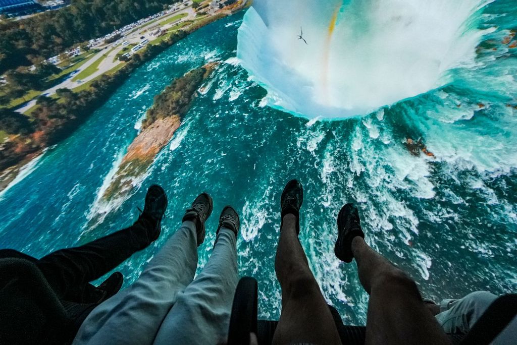 Niagara Takes Flight Opens at the Brink of Niagara Falls - Soaring over the Horseshoe Falls with Niagara Takes Flight Soaring over the Horseshoe Falls with Niagara Takes Flight