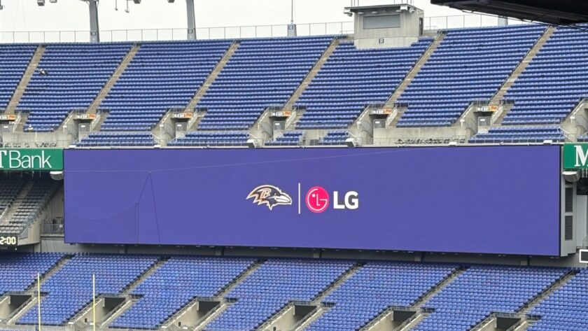 LG technology is bringing fans closer to the action