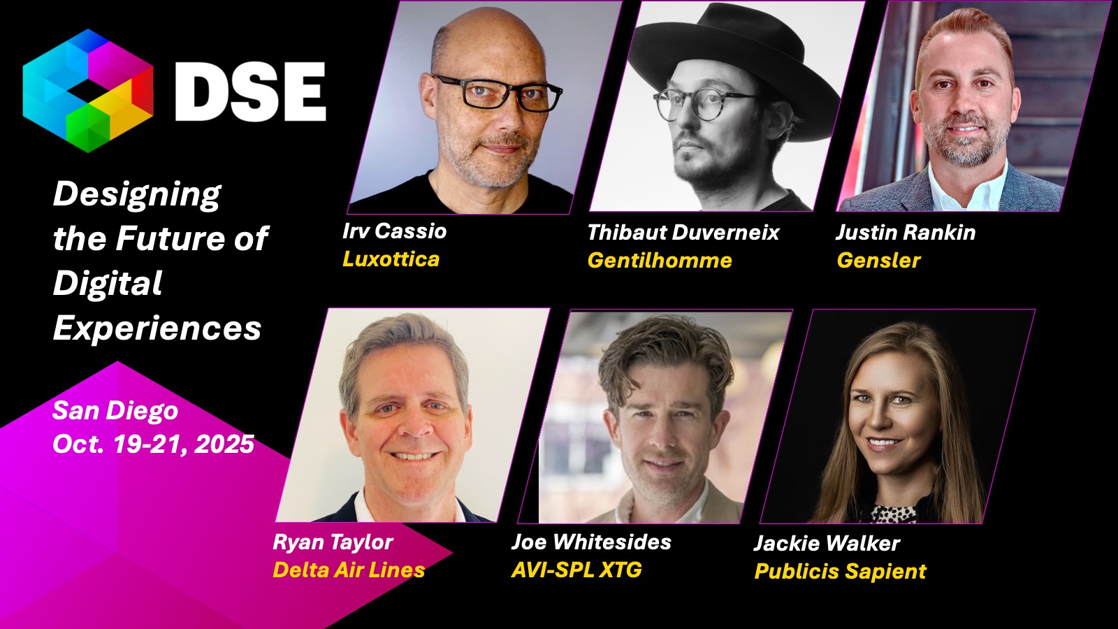 Dizzie award winners will be revealed on October 20 at Digital Signage Experience 2025 in San Diego. (Image: DSE)