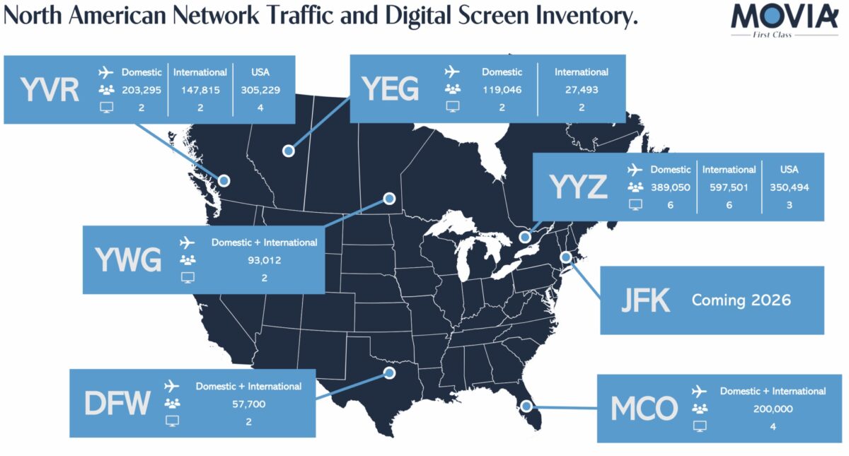 Doohclick Enters Canada with Movia’s Airport Lounge DooH Rollout - DoohClick Partners with Movia DoohClick Partners with Movia
