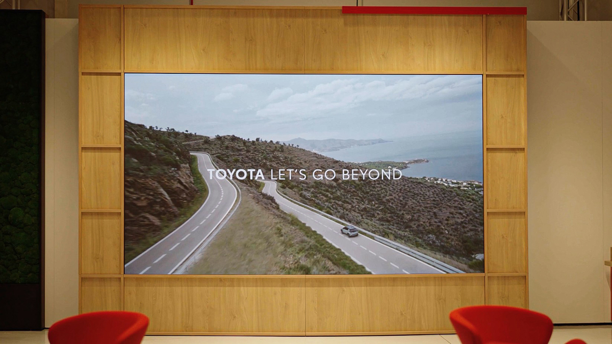 Samsung The Wall at Toyota Dealerships (Image: Samsung)