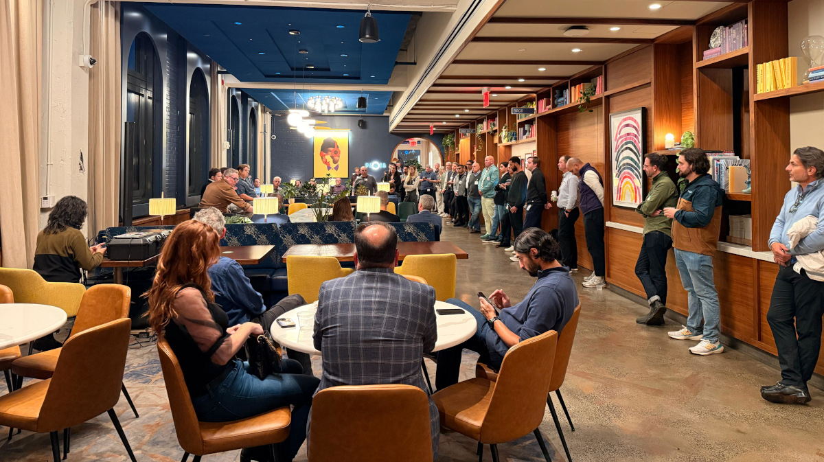Digital Signage Folks Take Over Google Chrome Offices in NYC - Signage Social at Google Chrome in NYC (Image: DSF) Signage Social at Google Chrome in NYC (Image: DSF)