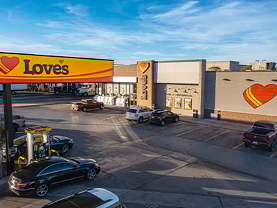 A Love's station in Ardmore, Oklahoma