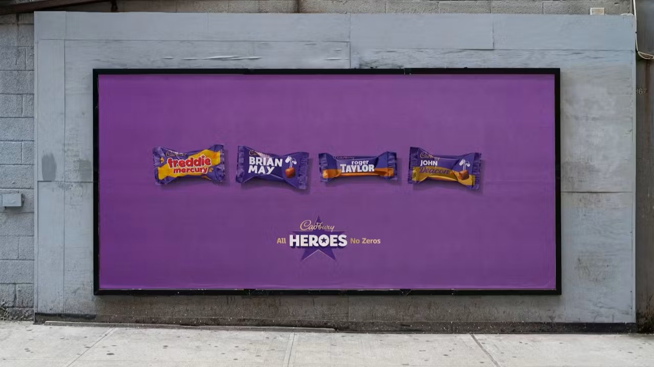 Cadbury’s Heroes Outdoor Campaign Delivers Record-Breaking Result - Cadbury Ad Cadbury Ad