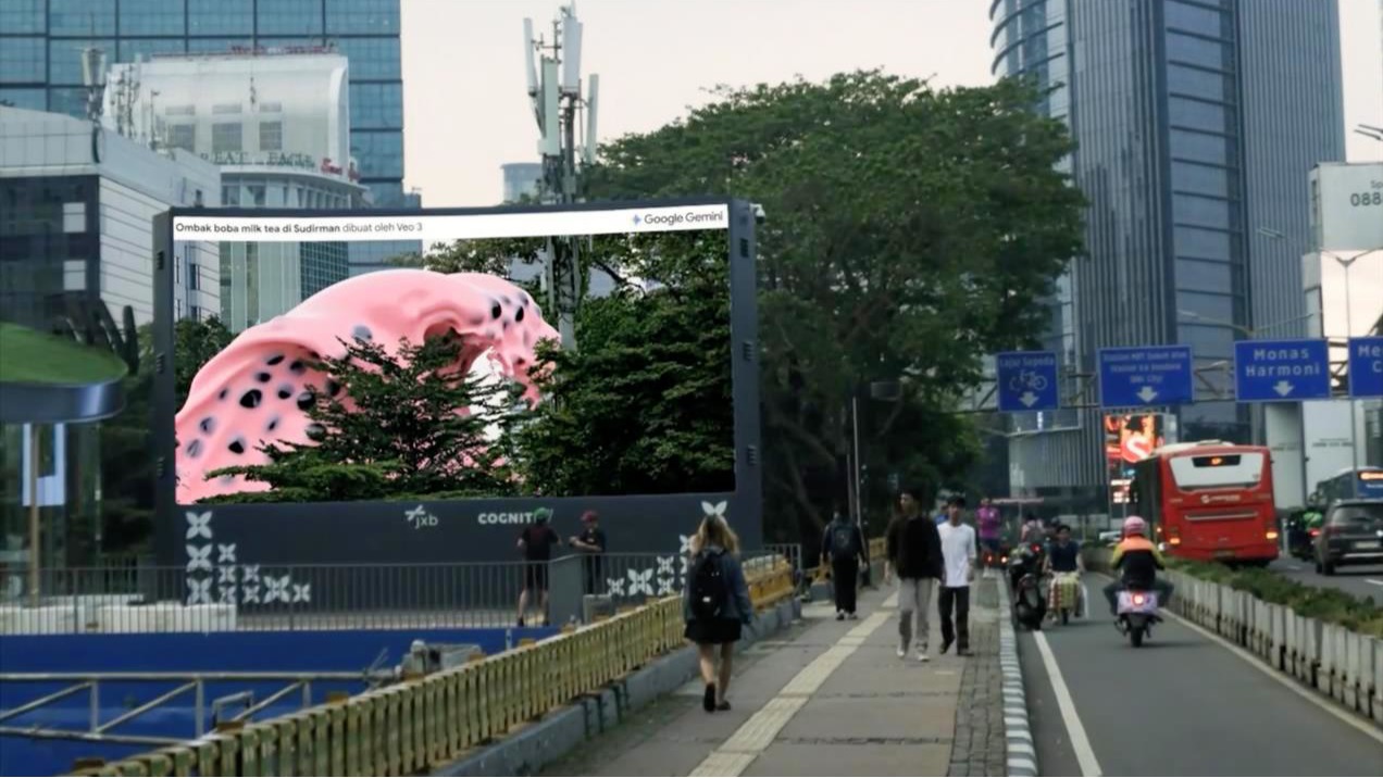 Google Tests AI-Generated “See-Through” Billboards In Indonesia - Google-Indonesia. Google-Indonesia.