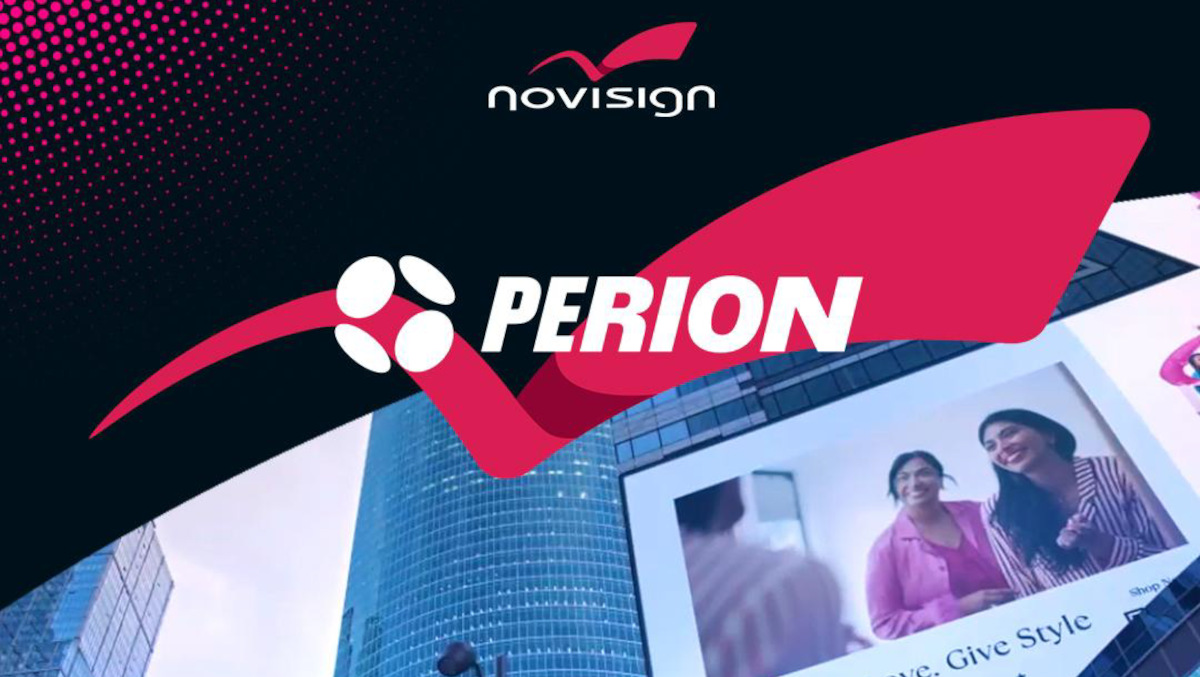 Novisign partners with Perion (Image: NoviSign)