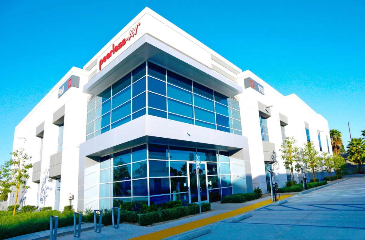 Peerless-AV Opens New California Facility to Scale Custom dvLED Engineering - Peerless-AV's New California Facility Now Open Peerless-AV's New California Facility Now Open