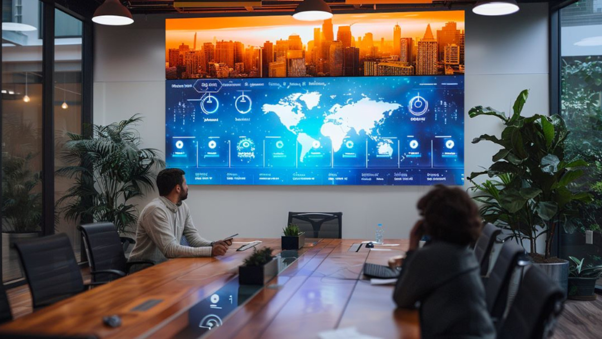 Direct-view LED, like the Philips Unite series shown here, are gaining market share, particularly in the corporate segment. (Image: PPDS)