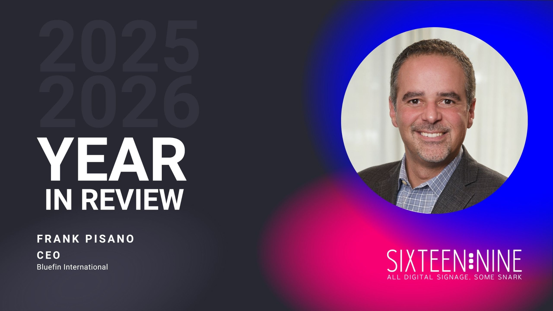 Year in Review 2025/2026 from Frank Pisano, Bluefin (Image: Bluefin)