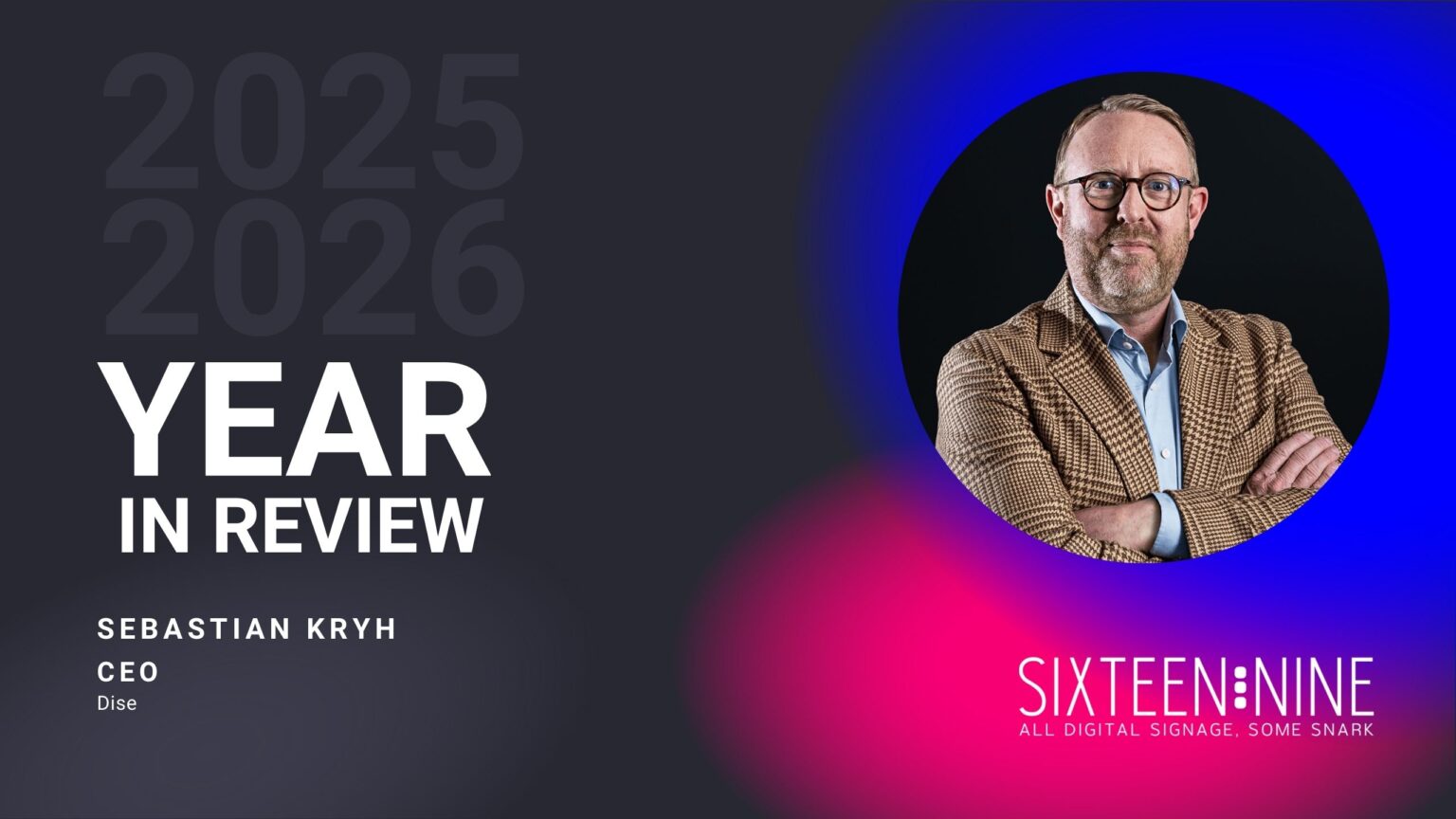 Sebastia Riewe Dise’s Year in Review 2025/2026: Sebastian Kryh on Refining the CMS ...