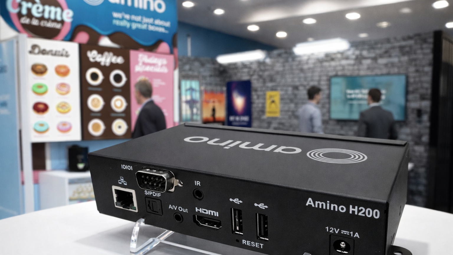 Amino Brings Single-Player, Enterprise-Grade Signage and Video Platform to ISE - Amino Brings Single-Player, Enterprise-Grade Signage and Video Platform to ISE 2026
Amino Brings Single-Player, Enterprise-Grade Signage and Video Platform to ISE 2026