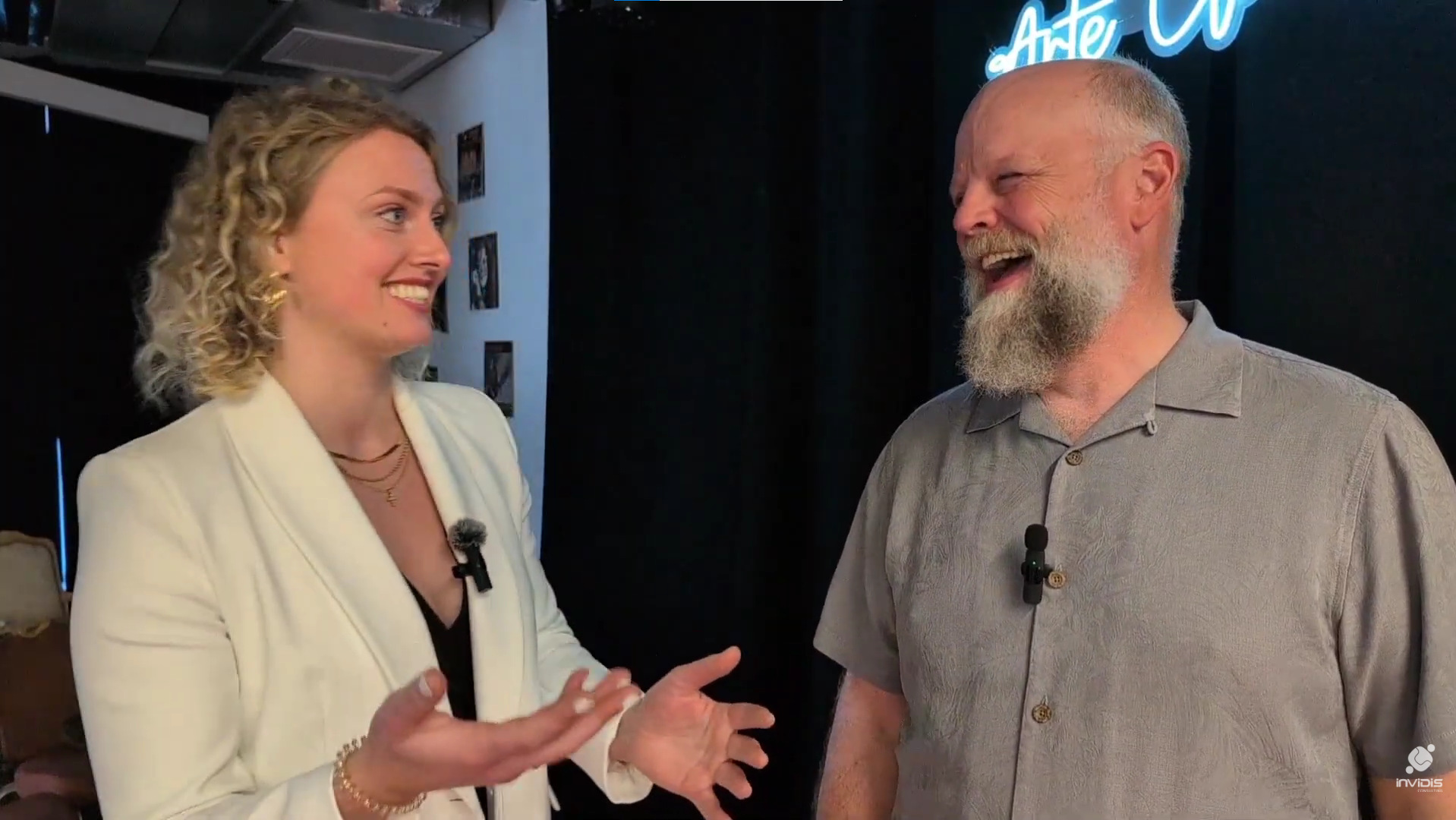 Sagenet's IV Dickson speaks with Sixteen:Nine editor Antonia Hamberger. (Image: Screenshot)