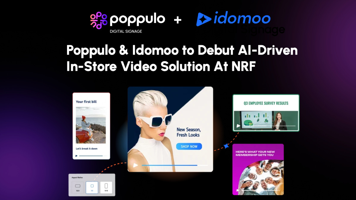 Poppulo Launches AI-Generated Video for Digital Signage (Image: Poppulo)