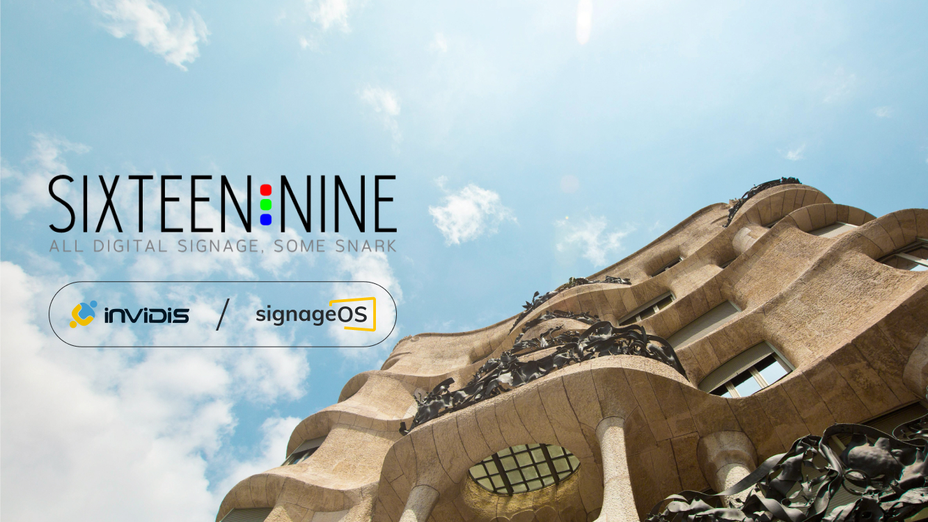 Win Tickets for the Sixteen:Nine Digital Signage Mixer at ISE - The Sixteen:Nine Digital Signage Mixer. at ISE 2026 (Image: Sixteen:Nine/SignageOS) The Sixteen:Nine Digital Signage Mixer. at ISE 2026 (Image: Sixteen:Nine/SignageOS)