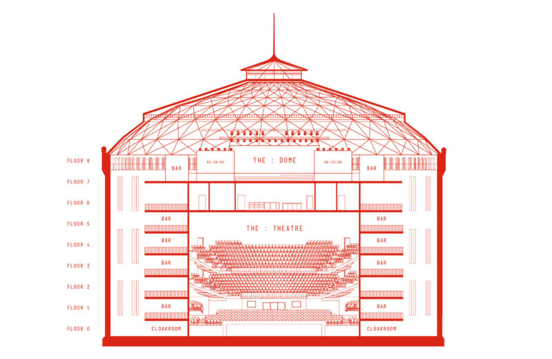 The reimagined Gasometer is set to open in Q1 of 2027. (Image: Stockholm Gasometer to reopen as 2,300-Seat tech-driven venue (Image: Cirkus Venues AB)