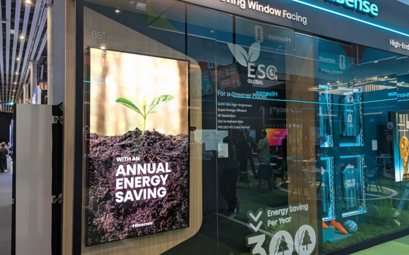 Hisense High-Brightness Display using MicroRGB (Image: Sixteen:Nine)